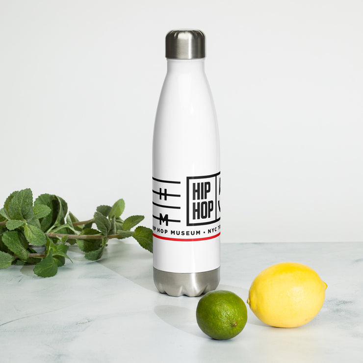 50th Anniversary UHHM - White Stainless Steel Water Bottle