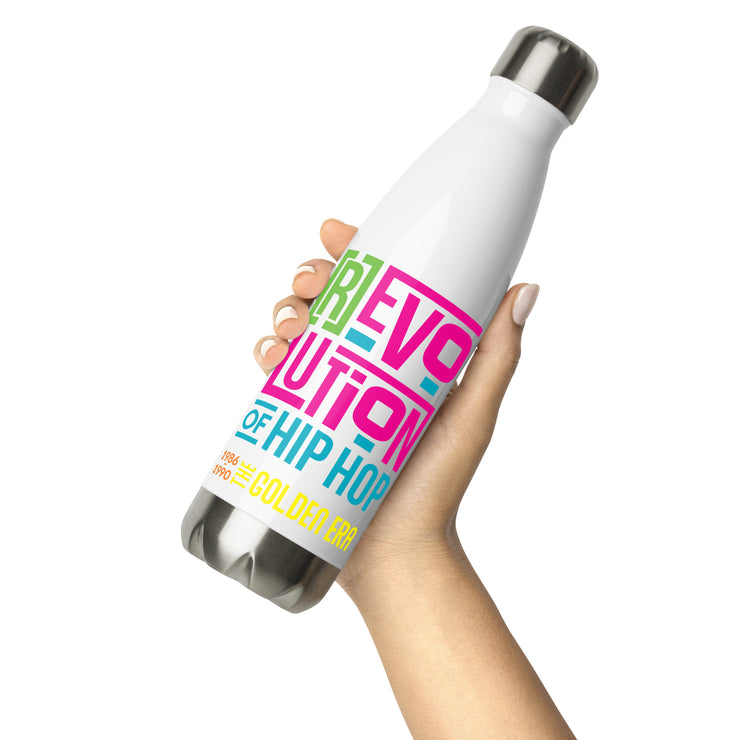 [R]evolution of Hip-Hop - Stainless Steel Water Bottle