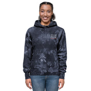 UHHM Logo Unisex Champion tie-dye hoodie