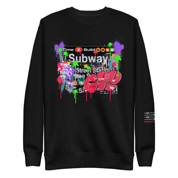 Cee Subway Unisex Fleece Pullover