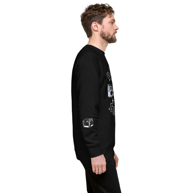 Totem "Boogie Down" (Black) Unisex Fleece Pullover