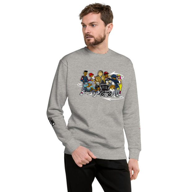 "Just Hangin" Unisex Fleece Pullover