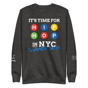 "HIP-HOP NYC SUMMER 2021" (Dark) Unisex Fleece Pullover