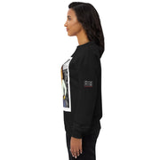 Shorty Luv Unisex fleece sweatshirt (Black, Red)