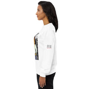 Shorty Luv Unisex fleece sweatshirt (White, Heather Grey)