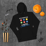 "HIP-HOP NYC SUMMER 2021" (Dark) Unisex Hoodie