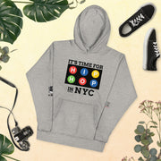 " IT'S TIME FOR HIP-HOP": NYC EDITION (Light) Unisex Hoodie