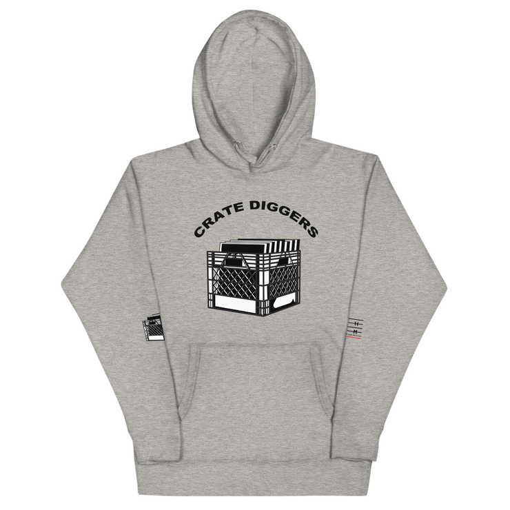 Crate Diggers (Light) Unisex Hoodie