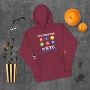 "HIP-HOP NYC SUMMER 2021" (Dark) Unisex Hoodie