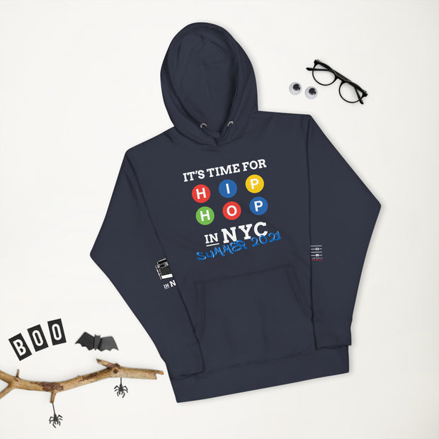 "HIP-HOP NYC SUMMER 2021" (Dark) Unisex Hoodie