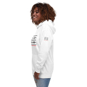 UHHM White Unisex Hoodie