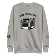 "Can You Dig It" (Light) Unisex Fleece Pullover