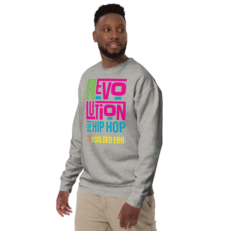 [R]evolution of Hip Hop: Golden Era Edition Unisex Premium Sweatshirt