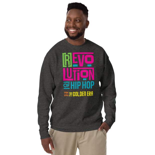 [R]evolution of Hip Hop: Golden Era Edition Unisex Premium Sweatshirt