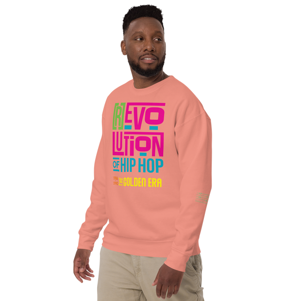 [R]evolution of Hip Hop: Golden Era Edition Unisex Premium Sweatshirt