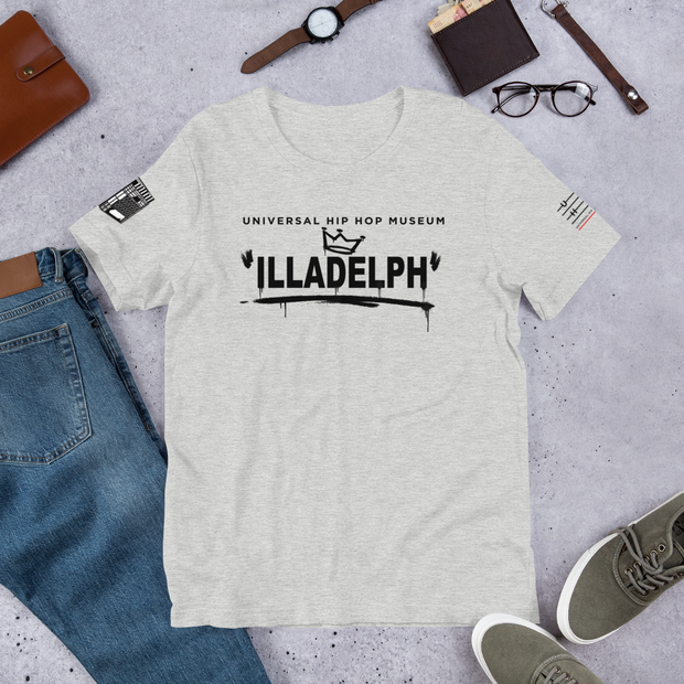 "UHHM ILLADELPH" (Light) Short-Sleeve Unisex T-Shirt