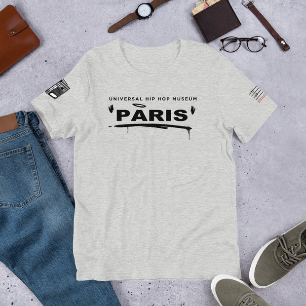 "UHHM PARIS" (Light) Short-Sleeve Unisex T-Shirt
