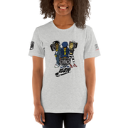 "Can't Live Without My Radio" (Light) Short-Sleeve Womens T-Shirt