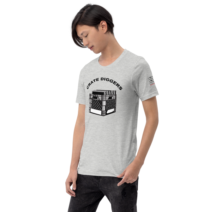 Crate Diggers (Light) Short-Sleeve Unisex T-Shirt