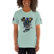 "Can't Live Without My Radio" (Light) Short-Sleeve Womens T-Shirt