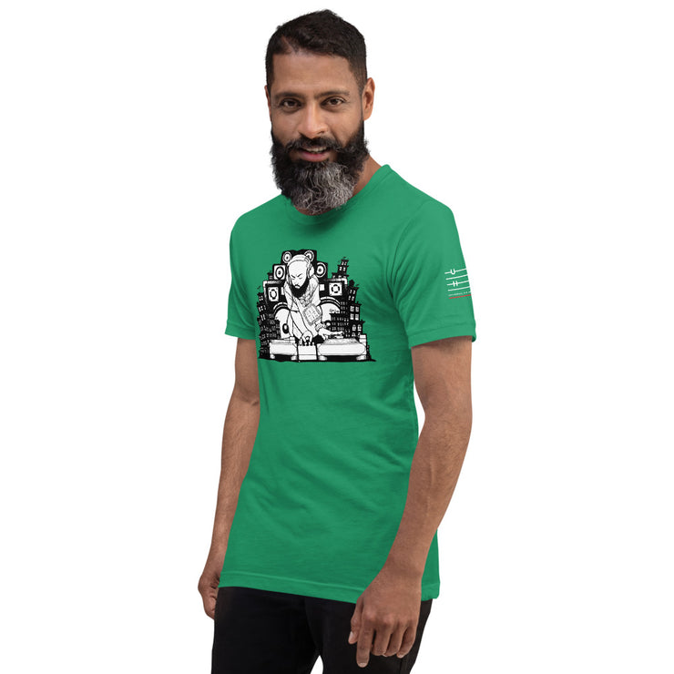 Hey Mr. DJ. Short-Sleeve Unisex T-Shirt