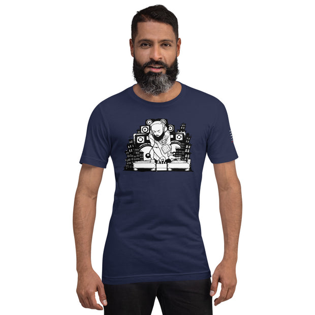 Hey Mr. DJ. Short-Sleeve Unisex T-Shirt