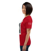 Shorty Luv Short-Sleeve Unisex T-Shirt (Black & Red)