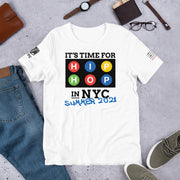 "HIP-HOP NYC SUMMER 2021" (Light) Short-Sleeve Unisex T-Shirt