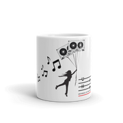 TAPE GIRL COFFEE MUG