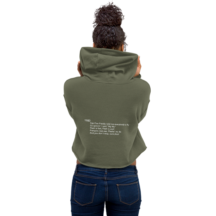 The Breaks Crop Hoodie