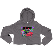 Subway Crop Hoodie