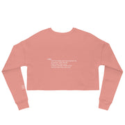 The Breaks Crop Sweatshirt