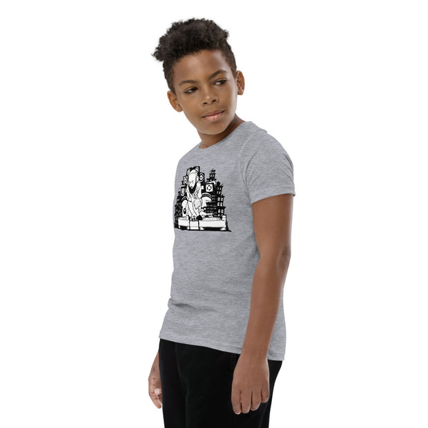 Hey Mr. DJ. Youth Short Sleeve T-Shirt